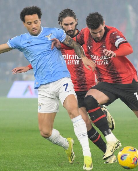 Okafor scores late winner in AC Milan’s victory over Lazio 