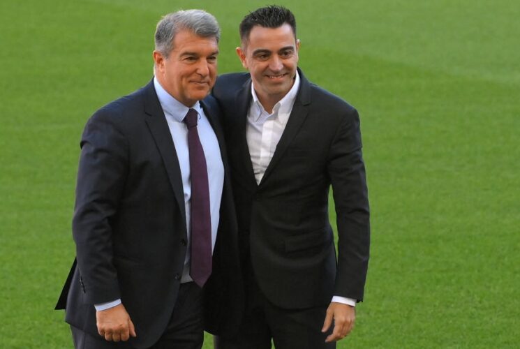 Joan Laporta expresses desire to retain Xavi