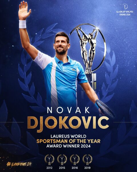 Djokovic, Nadal clinch Laureus World Sports Awards in Madrid