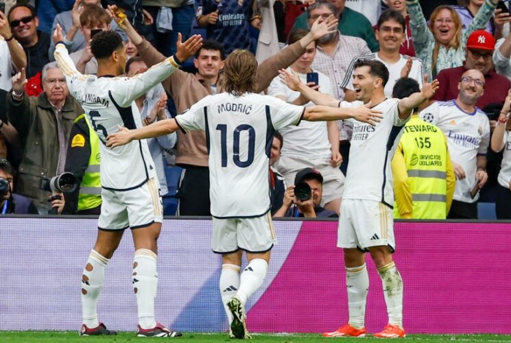 La Liga: Title-bound Real Madrid secure 3-0 victory over Cádiz 