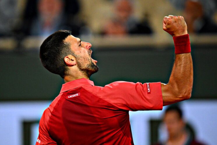 Novak Djokovic begins his bid for a 25th Grand Slam title with victory in Paris