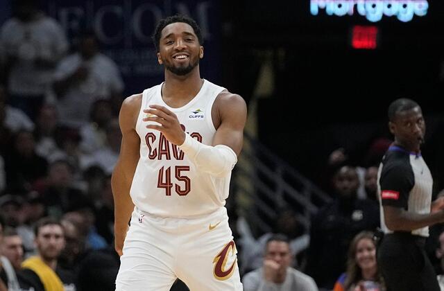 Donovan Mitchell and Caris LeVert of the Cavaliers out for Game 5.