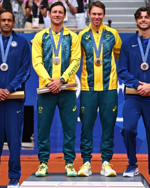 Paris 2024: Ebden and Peers win gold for Australia as Fritz, Paul claim bronze