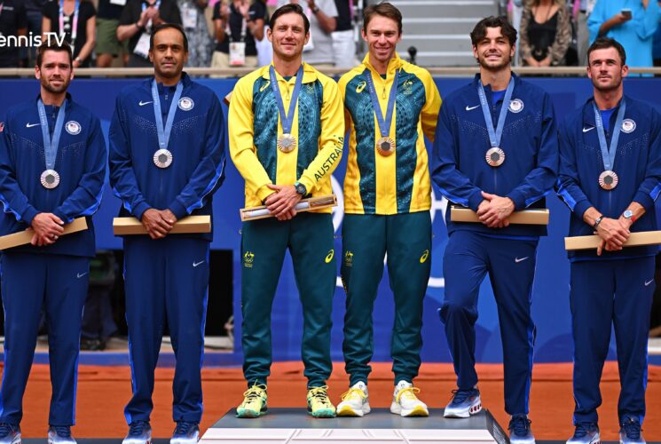 Paris 2024: Ebden and Peers win gold for Australia as Fritz, Paul claim bronze