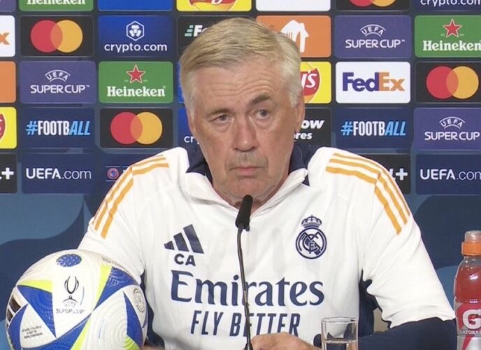 UEFA SUPER CUP: Ancelotti expects tough Atlanta challenge