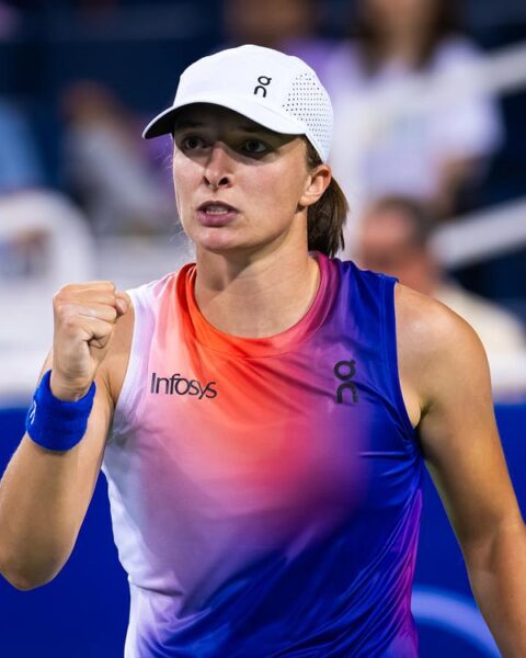 Swiatek beats Kostyuk, enter back to back Cincinnati quarter finals