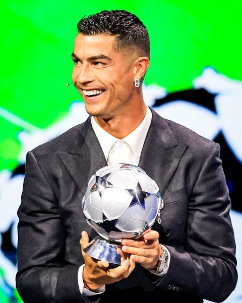 UEFA awards Ronaldo as all-time top scorer in Champions League history