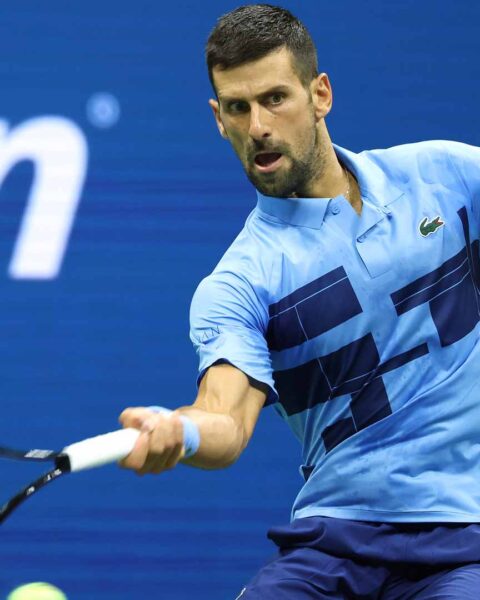 Djokovic reaches third round as Djere retires