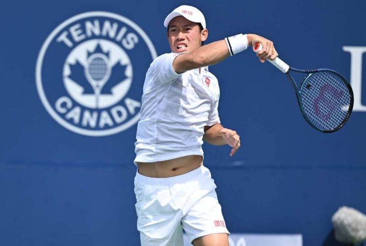 Nishikori upsets Tsitsipas to enter round 16 in Montreal