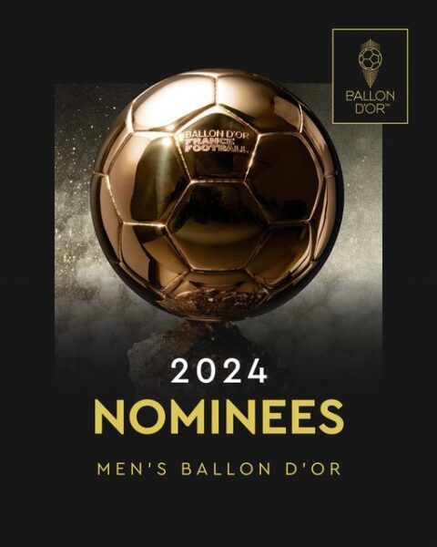 Full list of nominees for the Ballon d’Or awards