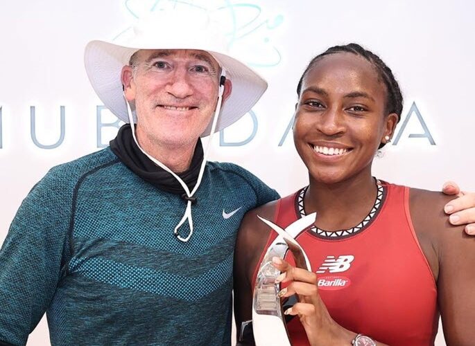 Coco Gauff announces split from coach Brad Gilbert