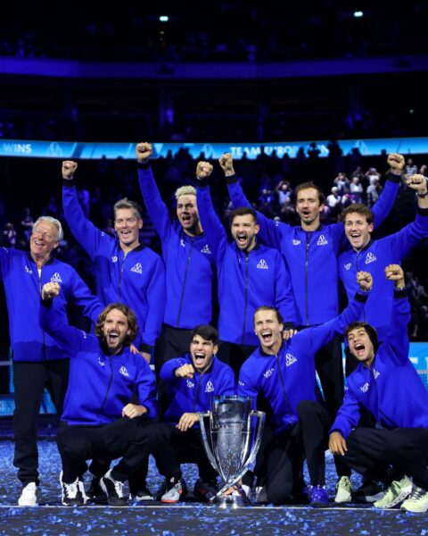 Team Europe wins fifth Laver Cup trophy