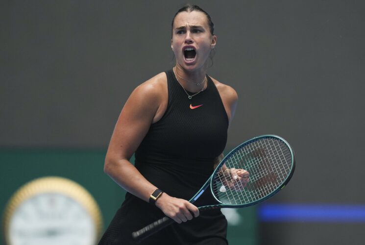 China Open: Sabalenka moves past Sawangkaew to reach third round