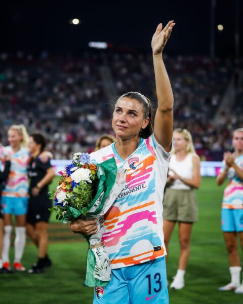 Alex Morgan bids farewell to professional football after 15 years