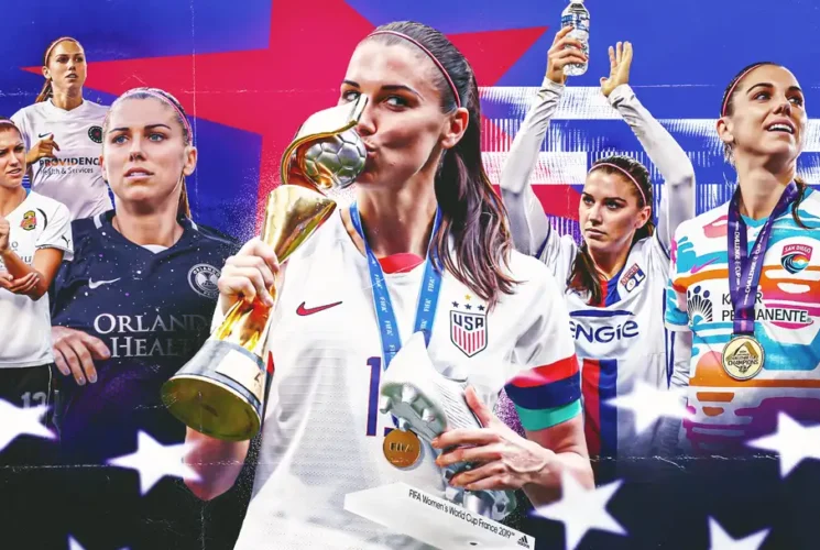 Sports athletes showers praises on Alex Morgan over retirement