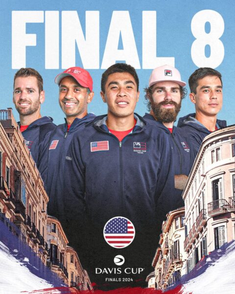 Davis Cup: Team USA reach last eight