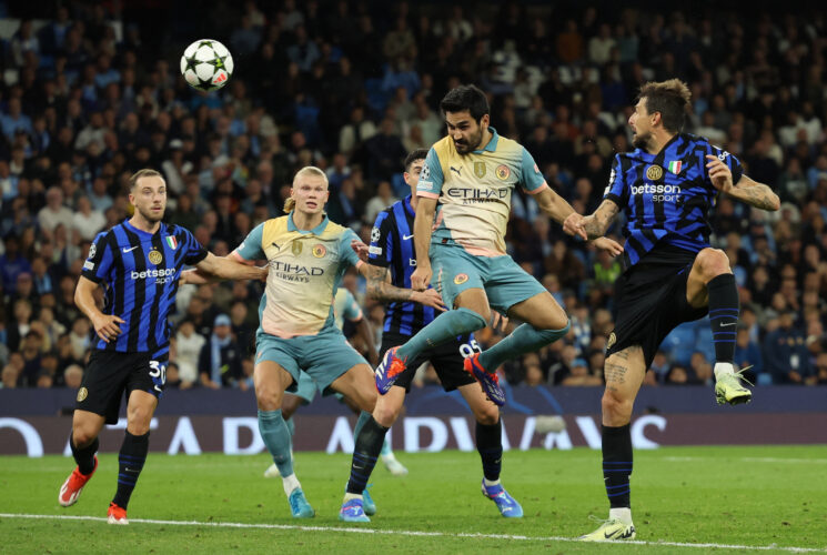 UCL: Man City and Inter settles for draw, PSG earns last gasp win