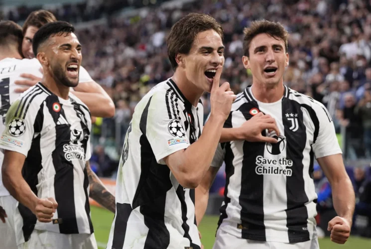 Juventus secures win in Champions League comeback