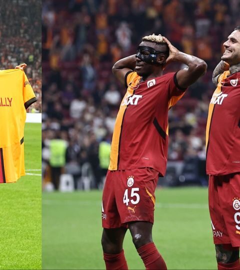 Osimhen finally scores in Galatasaray thrilling draw with Kasimpasa