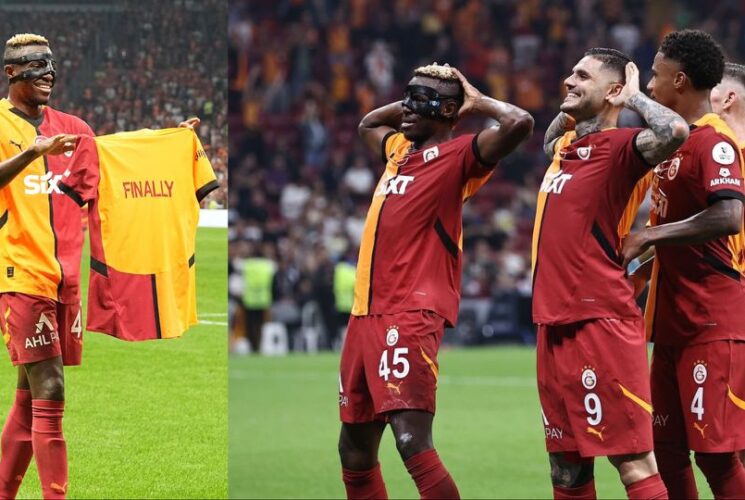 Osimhen finally scores in Galatasaray thrilling draw with Kasimpasa