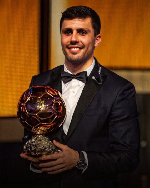 Rodri wins the 2024 Ballon d’Or