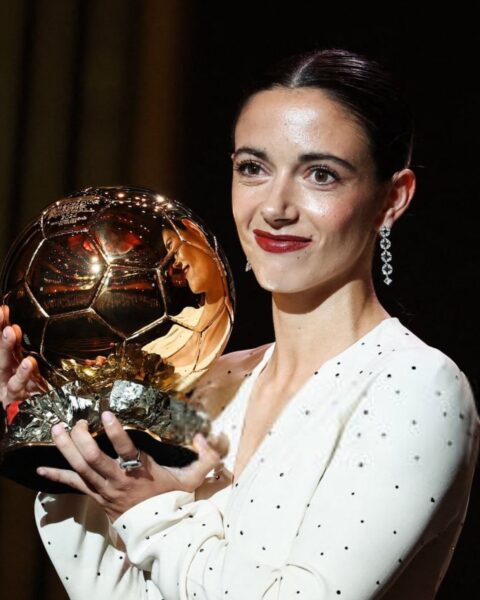 Aitana Bonmati wins second Ballon d’Or in a row