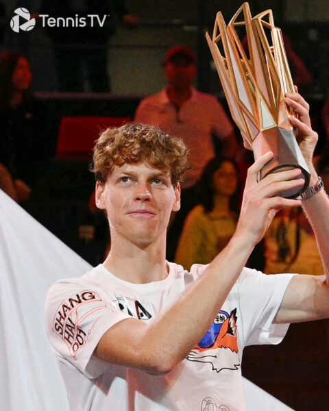 Jannik Sinner clinches ATP Year-End World No.1