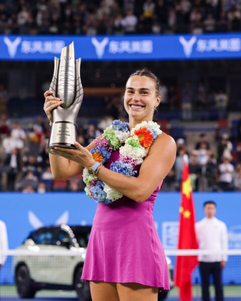 Sabalenka beats Zheng to lift third title in Wuhan