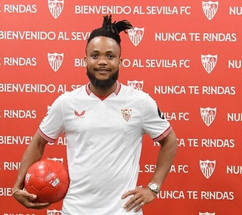 Ejuke Wins Sevilla’s Player Of The Month Award