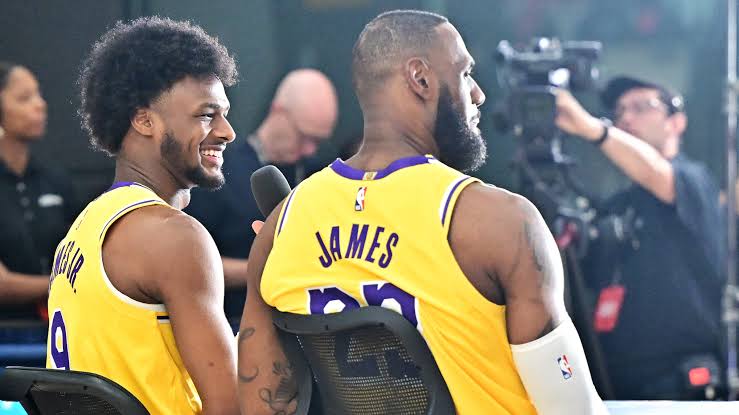 LeBron Beams with Pride as Bronny Joins the Lakers