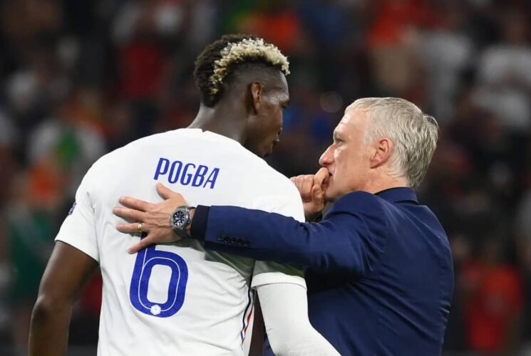 France boss offers support to Pogba on ban reduction