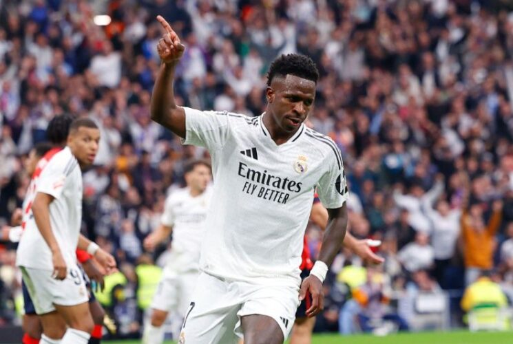 Vinicius hat-trick marks Madrid’s return to winning ways