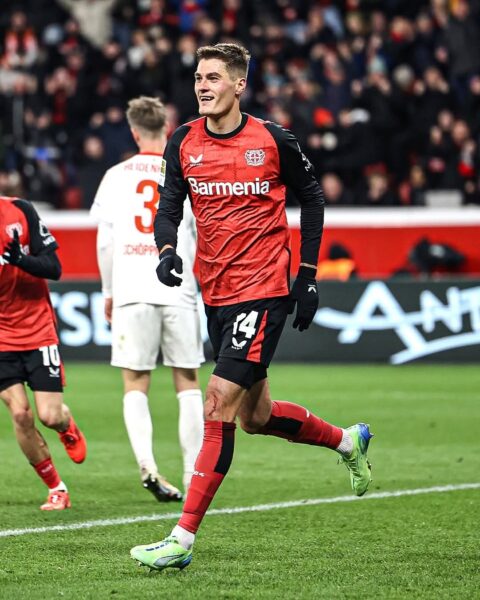 Schick hits hat-trick as Leverkusen end winless run in emphatic fashion 