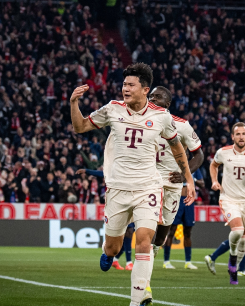 Kim’s header settles the clash as Bayern triumph over PSG