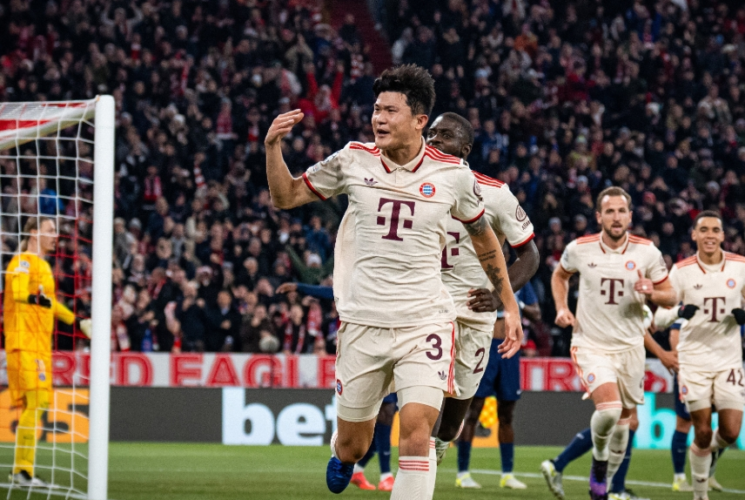 Kim’s header settles the clash as Bayern triumph over PSG