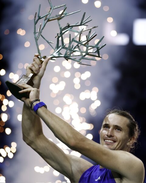 Zverev beats Humbert to claim his seventh ATP Masters 1000 title