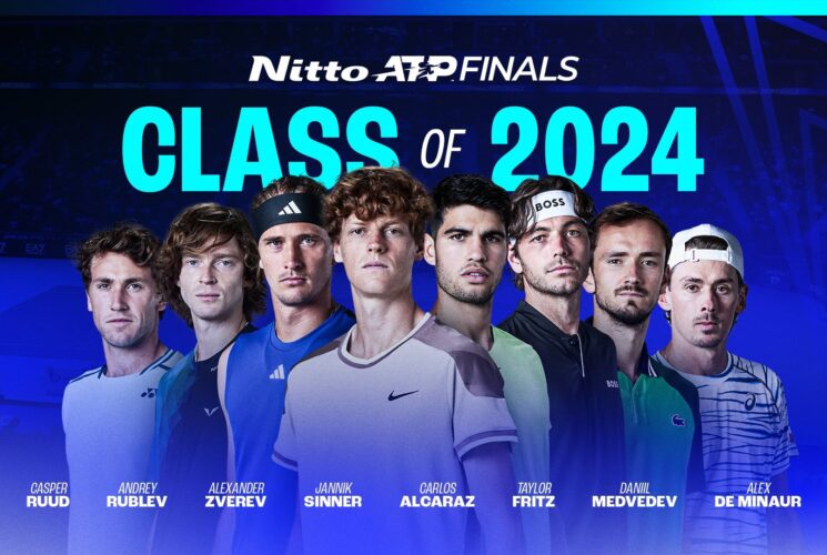 ATP Finals draws: Sinner, Medvedev in same group, Alcaraz Zverev headlines the other