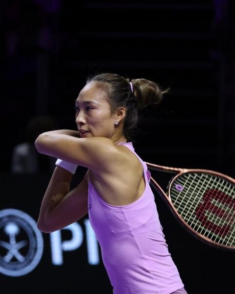 WTA Finals: Zheng makes history after topping Krejcikova to reach title decider