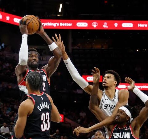 San Antonio Spurs Edge Portland Trail Blazers 108-105 in Thrilling Contest