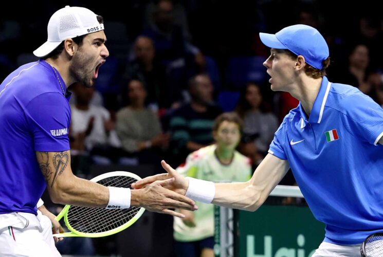 Davis Cup: Sinner, Berrettini put Italy into semi-finals