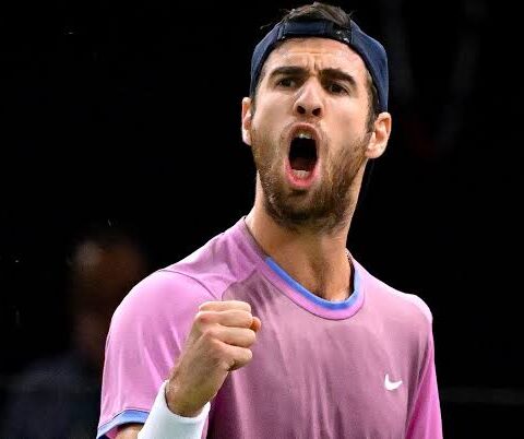 Khachanov ends losing run versus Dimitrov to reach the semis