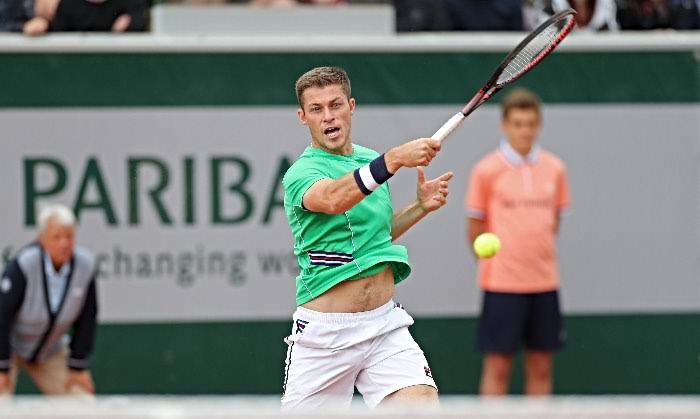 Skupski honoured in front of fans at a football event in the US