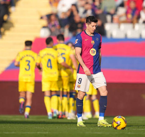 Barca fumbles again, loses at home to Las Palmas