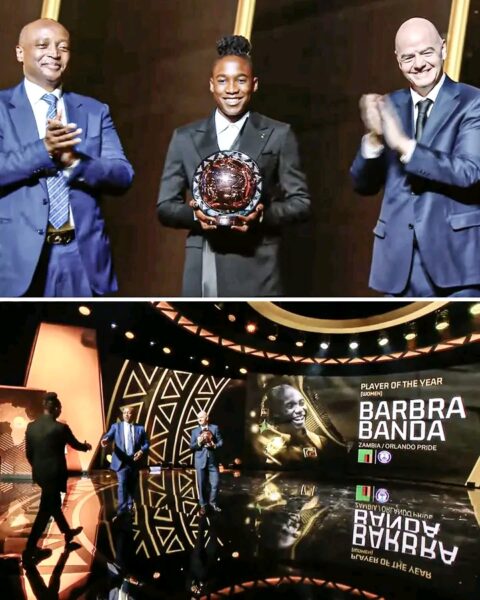 Banda wins 2024 CAF Women’s Player of the Year