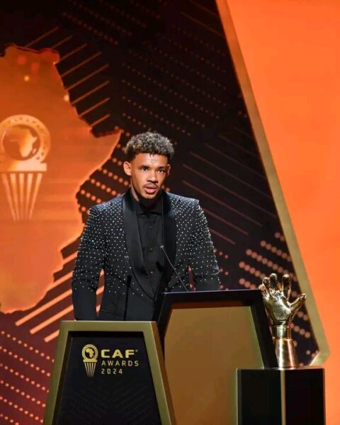 2024 CAF Awards: Ronwen wins double, bags best goalkeeper and Interclub best player