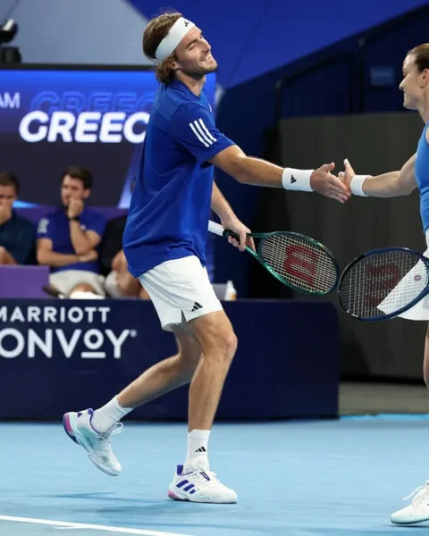 United Cup: Sakkari and Tsitsipas help Greece to victory against Spain