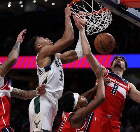 Giannis Powers Bucks Past Wizards