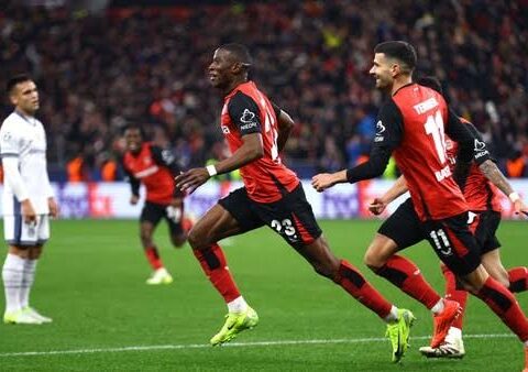 Mukiele’s late goal gives Leverkusen edge over Inter