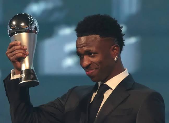 Vinicius named FIFA Best Men’s Player of the Year