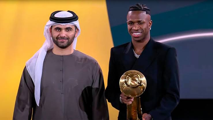 Vinícius Jr. wins Best Men’s Player and Best Forward at 2024 Globe Soccer Awards